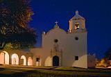 Mission Espiritu Santo At Night_44098